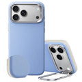 iPhone 2026 Pro Atelier Vegan Leather Magnetic Case with Camera Control and Flex Stand - Misty Blue ESR ESR