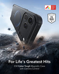 ESR Black iPhone 18 Pro Case Tough Phone Case with Magsafe For Life's Greatest Hits