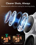 ESR Silver iPhone 18 Pro Max Corning Glass Camera Lens Protector Clearer Shots, Always