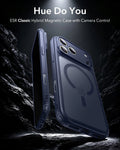 ESR Frosted Blue iPhone 18 Pro Max Magsafe Slim Phone Case Hue Do You