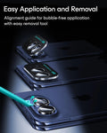 esr Black iPhone Duo Armorite Camera Lens Protector Easy Application and Removal