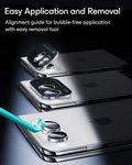 esr Silver iPhone Duo Armorite Camera Lens Protector Easy Application and Removal