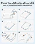 Frosted Misty Blue iPhone 18 Pro Max Magsafe Slim Phone Case with Stand Proper Installation for a Secure Fit