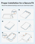 Frosted Blue  iPhone 18 Pro Max Magsafe Slim Phone Case with Stand Proper Installation for a Secure Fit
