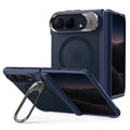 Frosted Night Sky Blue iPhone Duo Magsafe Slim Phone Case with Stand 