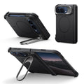 Black iPhone Duo Tough Phone Case Magsafe with Stand