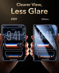 esr iPhone Duo Corning Glass Privacy Screen Protector Clearer View, Less Glare