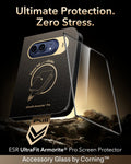 esr iPhone Duo Corning Glass Screen Protector Ultimate Protection. Zero Stress.