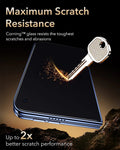 esr iPhone Duo Corning Glass Screen Protector Maximum Scratch Resistance