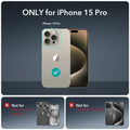iPhone 15 Pro Armor Tough Case (HaloLock) - Clear Grey ESR ESR