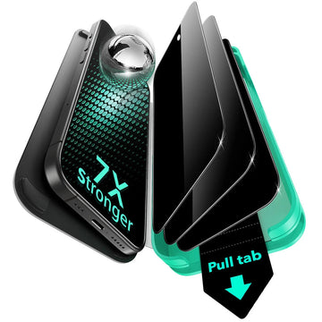 iPhone 15 Pro Max UltraFit Armorite Privacy Screen Protector - 3 Pack ESR ESR