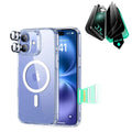 iPhone 16 Classic Hybrid Magnetic Case (Camera Control) & Privacy Screen Protector Bundle - Clear ESR ESR