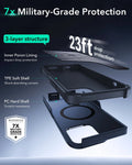 iPhone 13 Pro Cyber Tough Magnetic Case (Stash Stand) - Dark Blue ESR ESR