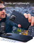 iPhone 13 Pro Max Cyber Tough Magnetic Case (Stash Stand) - Dark Blue ESR ESR