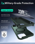 iPhone 13 Pro Max Cyber Tough Magnetic Case (Stash Stand) - Green ESR ESR