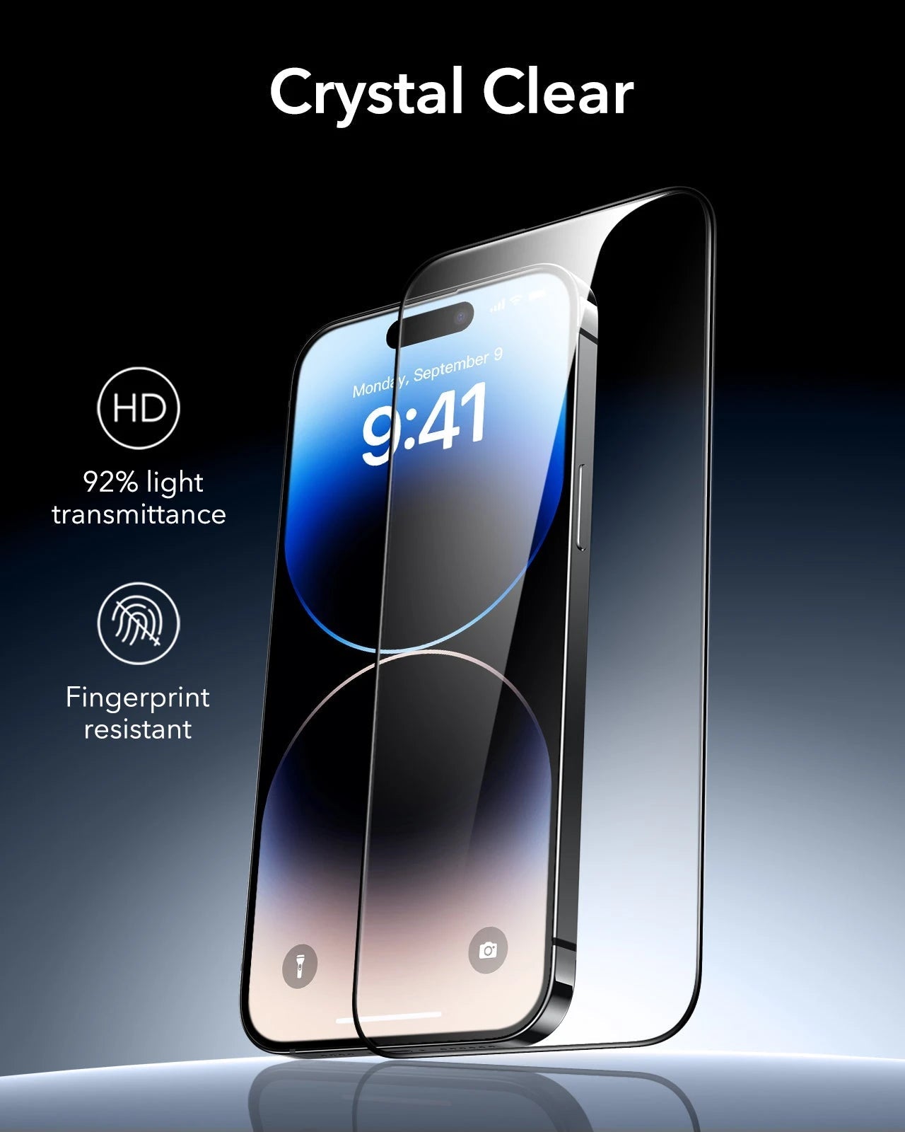 iPhone 14 Pro UltraFit Armorite Screen Protector - 3 Pack - ESR