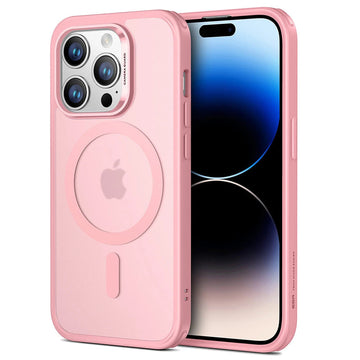 iPhone 14 Pro Max Classic Hybrid Case (HaloLock) - Frosted Pink ESR ESR