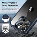 iPhone 15 Pro Air Armor Clear Case - Clear Dark Blue ESR ESR