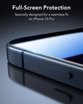 iPhone 15 Pro UltraFit Armorite Privacy Screen Protector - 3 Pack ESR ESR