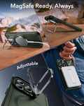 iPhone 15 Pro Cyber Tough Case with Stash Stand (HaloLock) - Dark Green ESR ESR