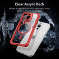iPhone 15 Pro Max Armor Tough Case (HaloLock) - Clear Red ESR