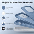 iPhone 15 Pro Cloud Soft Case (HaloLock) - Light Blue ESR ESR