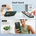 iPhone 15 Pro Cloud Soft Case with Stash Stand (HaloLock) - Dark Blue（复制） ESR ESR