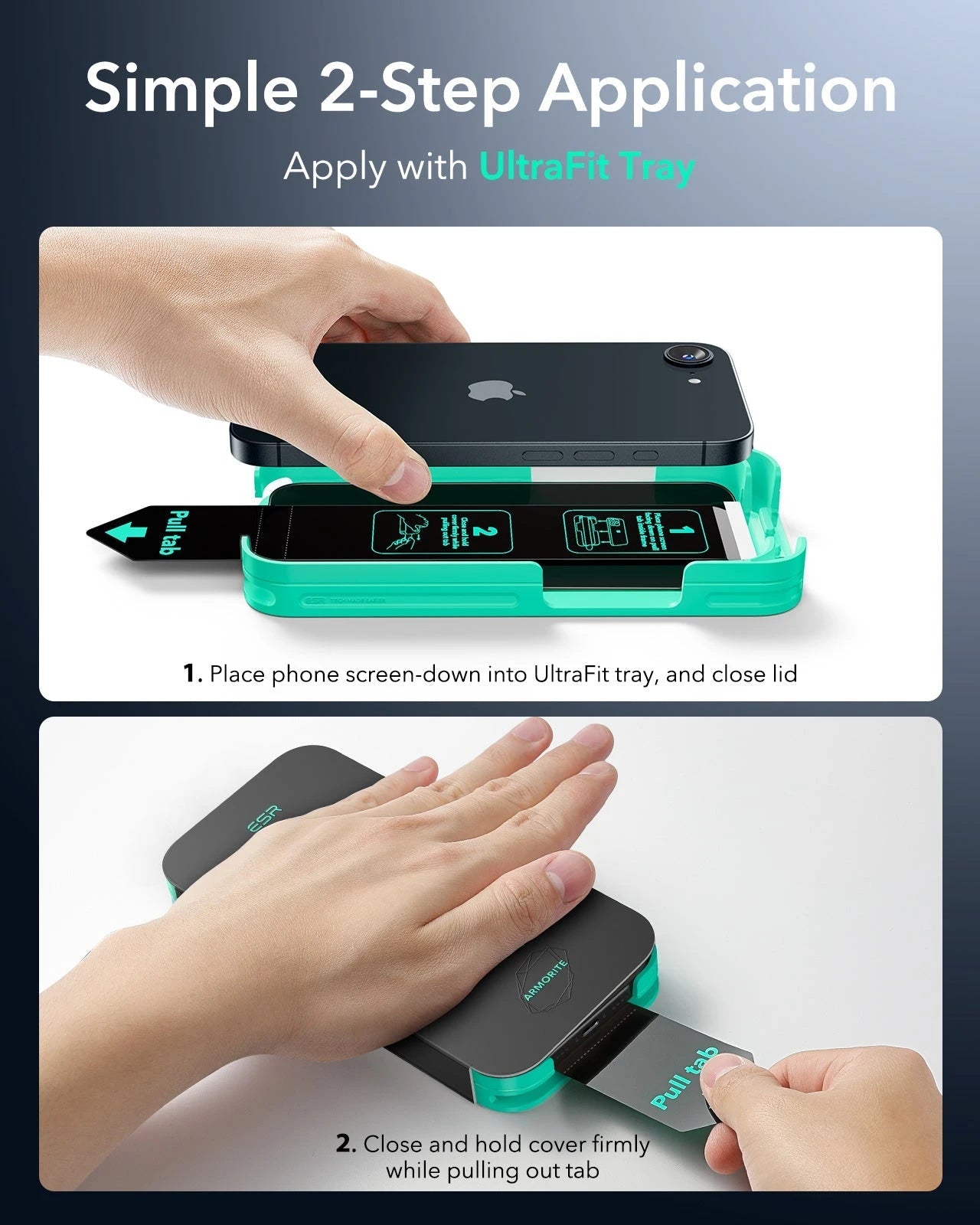 iPhone 16e UltraFit Armorite Privacy Screen Protector - 3 Pack ESR ESR