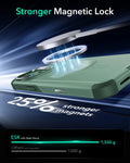 iPhone 16 Plus Cyber Tough Magnetic Case (Camera Control, Stash Stand) - Light Green ESR ESR