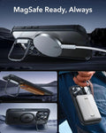 iPhone 16 Pro Armor Tough Magnetic Case (Camera Control, Stash Stand) - Clear Black ESR ESR