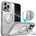 iPhone 16 Pro HaloLock Classic Hybrid Case (Camera Control, Stash Stand) - Clear Grey ESR ESR