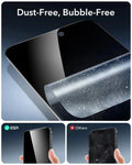 iPhone 16 Pro Max Classic Hybrid Magnetic Case (Camera Control, Stash Stand) & Privacy Screen Protector Bundle - Clear ESR ESR