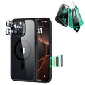 iPhone 16 Pro Classic Hybrid Magnetic Case (Camera Control) & Screen Protection Bundle - Clear Black ESR ESR