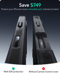 iPhone 16 Pro Cyber Tough Magnetic Case (Camera Control) - Black ESR ESR