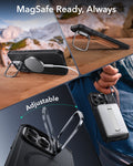 iPhone 16 Pro Cyber Tough Magnetic Case Protection Bundle (Camera Control, Stash Stand) - Black ESR ESR