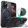 iPhone 16 Pro HaloLock Classic Hybrid Case (Camera Control, Stash Stand) - Frosted Black ESR ESR