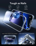 iPhone 16 Pro Armor Tough Magnetic Case (Camera Control, Stash Stand) - Clear ESR ESR