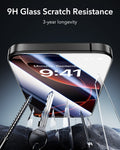 iPhone 16 Pro Max Classic Hybrid Magnetic Case (Camera Control) & Screen Protection Bundle - Clear Black ESR ESR