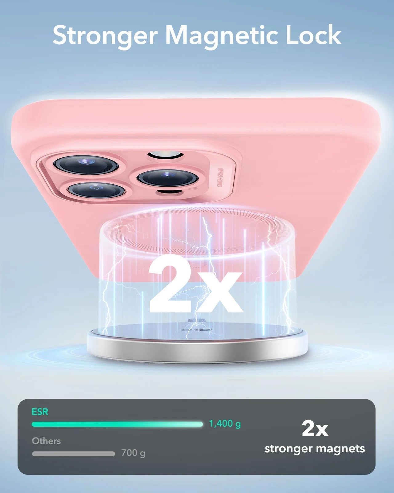 iPhone 16 Pro Max Cloud Soft Magnetic Case (Camera Control) - Pink ESR ESR