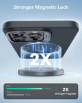 iPhone 16 Pro Max Cloud Soft Magnetic Case (Camera Control, Stash Stand) - Black ESR ESR