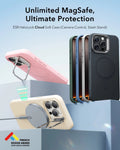 iPhone 16 Pro Cloud Soft Magnetic Case (Camera Control, Stash Stand) - Black ESR ESR