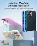 iPhone 16 Cloud Soft Magnetic Case (Camera Control, Stash Stand) - Teal ESR ESR