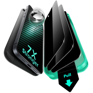 iPhone 16e Armorite Privacy Screen Protector - 3 Pack 