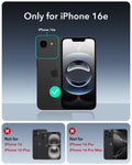 iPhone 16e HaloLock Cyber Tough Case - Dark Green ESR