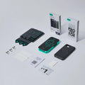 iPhone 16e HaloLock Cyber Tough Case Privacy Protection Bundle - Black - ESR 