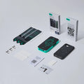 iPhone 16e HaloLock Cyber Tough Case Protection Bundle - Black - ESR 