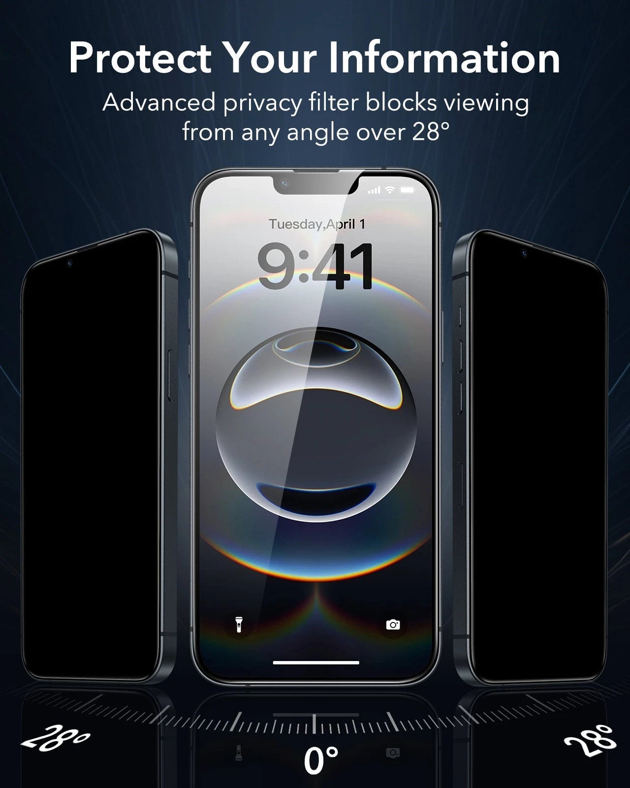 iPhone 16e UltraFit Armorite Privacy Screen Protector - 3 Pack ESR ESR