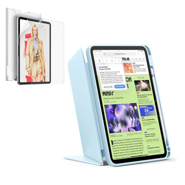 iPad 11" (A16, 2025) Flip Art Bundle - Sky Blue ESR ESR
