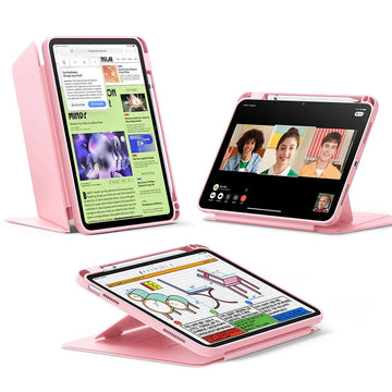 iPad 11" (A16, 2025) Flip Magnetic Case with Pencil Holder - Pink ESR