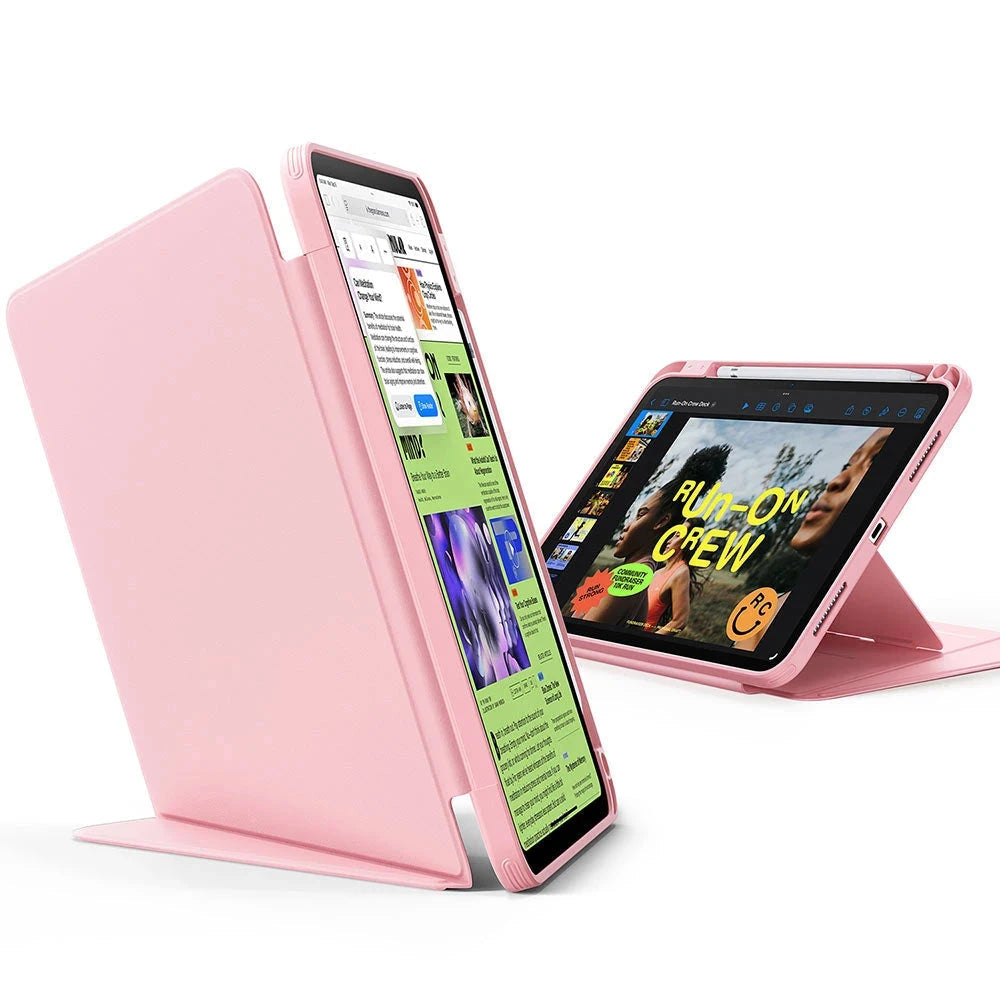 iPad 11" (A16, 2025) Flip Magnetic Case with Pencil Holder - Pink ESR